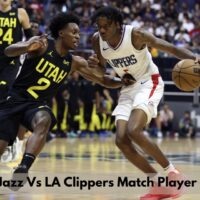 Utah Jazz Vs LA Clippers Match Player Stats
