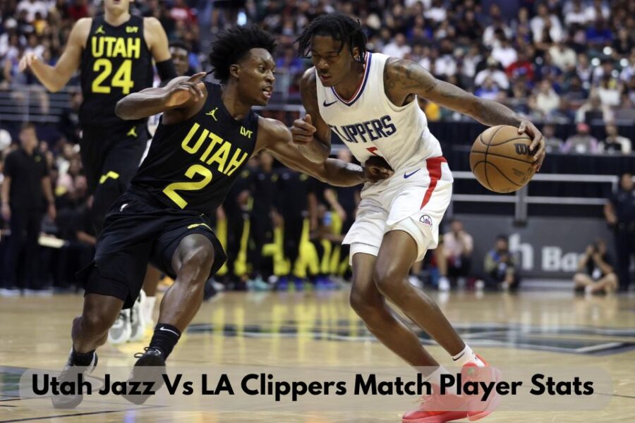 Utah Jazz Vs LA Clippers Match Player Stats