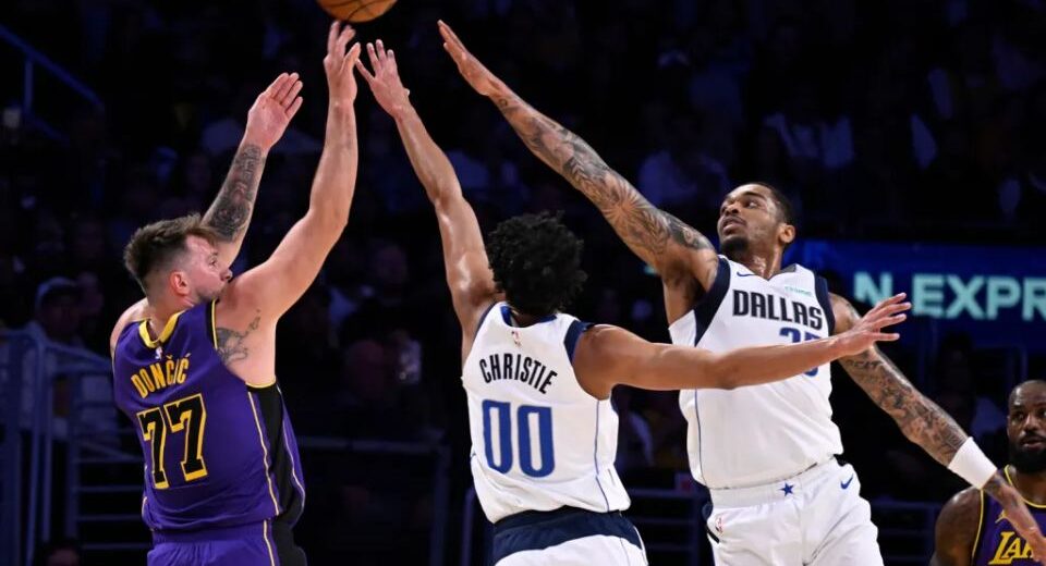 Dallas Mavericks vs Lakers match player stats