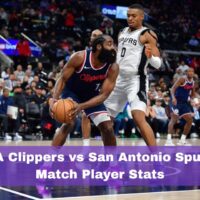 LA Clippers vs San Antonio Spurs match player stats