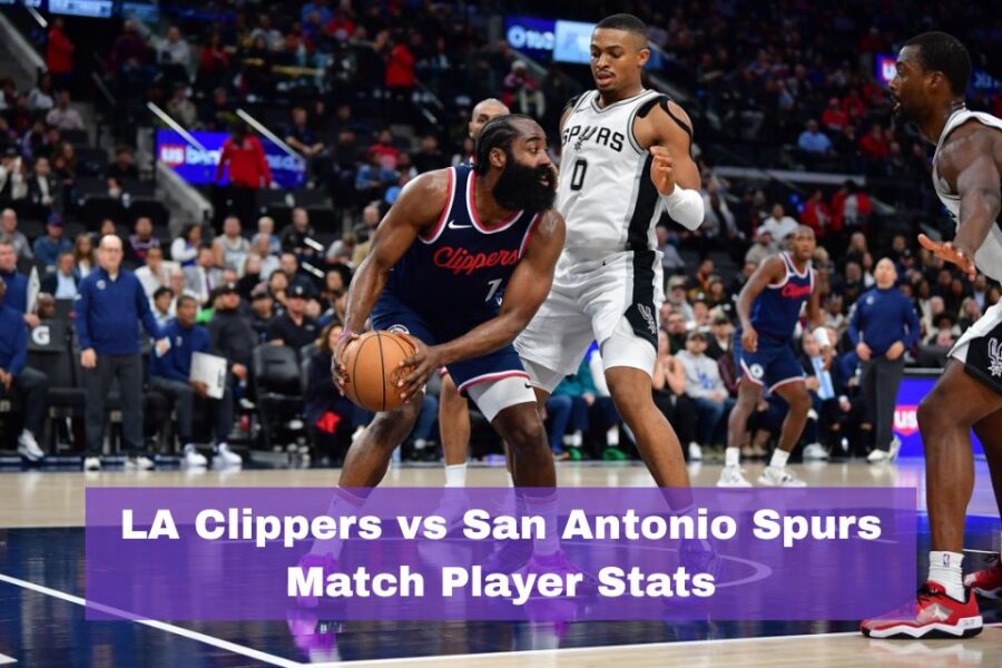 LA Clippers vs San Antonio Spurs match player stats