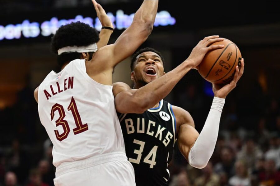 milwaukee bucks vs cleveland cavaliers match player stats